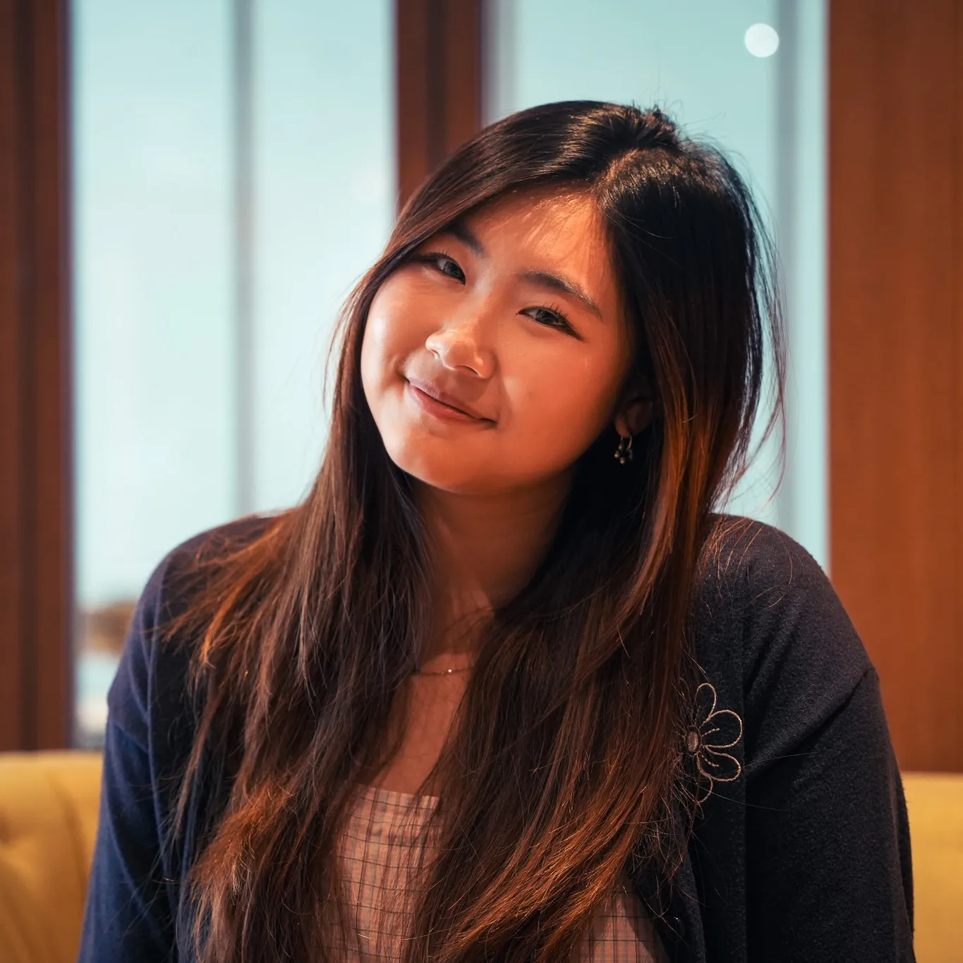 Scene, intern at Issa Compass